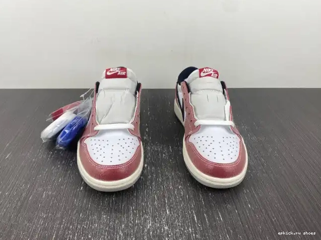 Rep X JORDAN TROPHY LOW BLACK' 1 AIR OG ROOM FN0432-017 'RED 0424